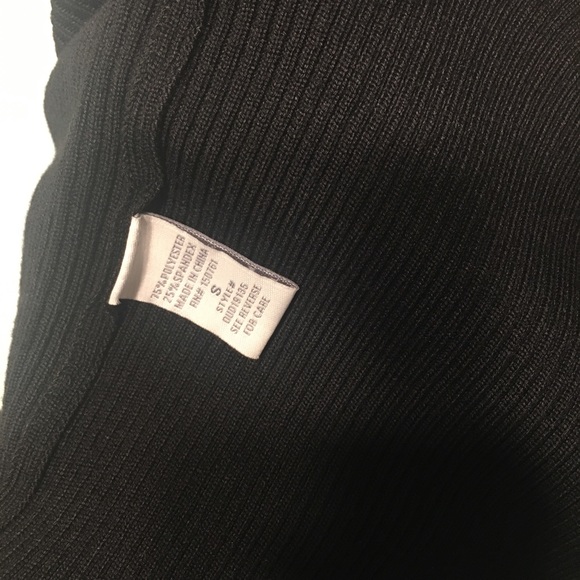 Black Charlotte Russe Short Sleeve Dress NWT Small - Picture 7 of 8